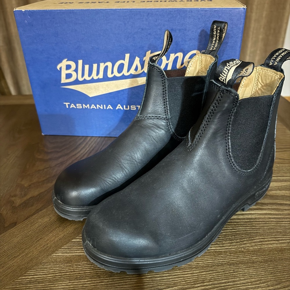 Blundstone Black Elastic Sided Boots